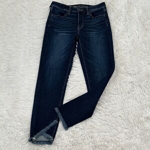 🎻 American Eagle Next Level Stretch High Rise Crop Jeggings